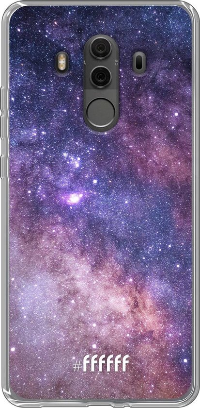 Hechting Trekker Staren Huawei Mate 10 Pro Hoesje Transparant TPU Case - Galaxy Stars #ffffff | bol .com