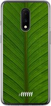 OnePlus 7 Hoesje Transparant TPU Case - Unseen Green #ffffff