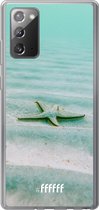 Samsung Galaxy Note 20 Hoesje Transparant TPU Case - Sea Star #ffffff