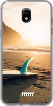 Samsung Galaxy J5 (2017) Hoesje Transparant TPU Case - Sunset Surf #ffffff