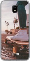 Samsung Galaxy J5 (2017) Hoesje Transparant TPU Case - Skateboarding #ffffff