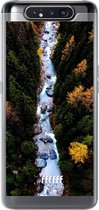 Samsung Galaxy A80 Hoesje Transparant TPU Case - Forest River #ffffff