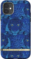 Richmond & Finch Blue Tiger stevig tijgers en bladeren hoesje voor iPhone 11 - blauw