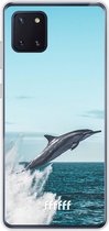 Samsung Galaxy Note 10 Lite Hoesje Transparant TPU Case - Dolphin #ffffff