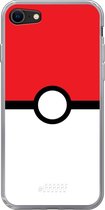 6F hoesje - geschikt voor iPhone SE (2020) - Transparant TPU Case - Pokeball #ffffff