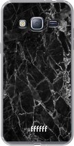 Samsung Galaxy J3 (2016) Hoesje Transparant TPU Case - Shattered Marble #ffffff