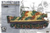 1:48 AFV Club 48006 38cm RW61 auf Sturmmörser. Tiger Sturmtiger Plastic kit