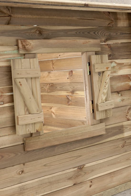 Swing King speelhuis Louise 120x120x160cm - Geïmpregneerd FSC hout