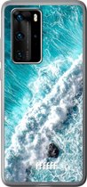 Huawei P40 Pro Hoesje Transparant TPU Case - Perfect to Surf #ffffff