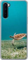 OnePlus Nord Hoesje Transparant TPU Case - Turtle #ffffff