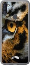 Samsung Galaxy A11 Hoesje Transparant TPU Case - Tiger #ffffff
