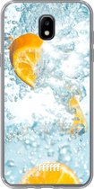 Samsung Galaxy J5 (2017) Hoesje Transparant TPU Case - Lemon Fresh #ffffff