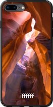 iPhone 8 Plus Hoesje TPU Case - Sunray Canyon #ffffff