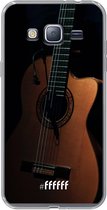 Samsung Galaxy J3 (2016) Hoesje Transparant TPU Case - Guitar #ffffff