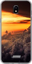 Samsung Galaxy J5 (2017) Hoesje Transparant TPU Case - Sea of Clouds #ffffff