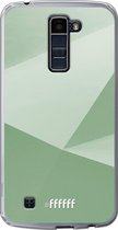 LG K10 (2016) Hoesje Transparant TPU Case - Fresh Geometric #ffffff