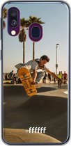 Samsung Galaxy A50 Hoesje Transparant TPU Case - Let's Skate #ffffff