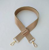 Bag strap - Tas strap - Tassen hengsel - 130 cm - Khaki