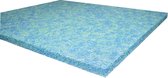 Japanse mat 120 x 80 x 3,8 cm blauw