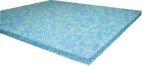 Japanse mat 120 x 80 x 3,8 cm blauw | bol.com