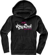 KingRock Studio  Hoodie | Roze | Heren / Dames | Original & Vintage Hoodie met Capuchon | Perfect Kleding Trui Verjaardag Cadeau |