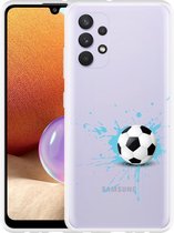 Hoesje Geschikt voor Samsung Galaxy A32 4G Soccer Ball