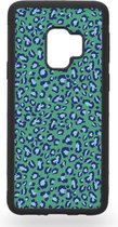 Green and blue leopard Telefoonhoesje - Samsung Galaxy S9