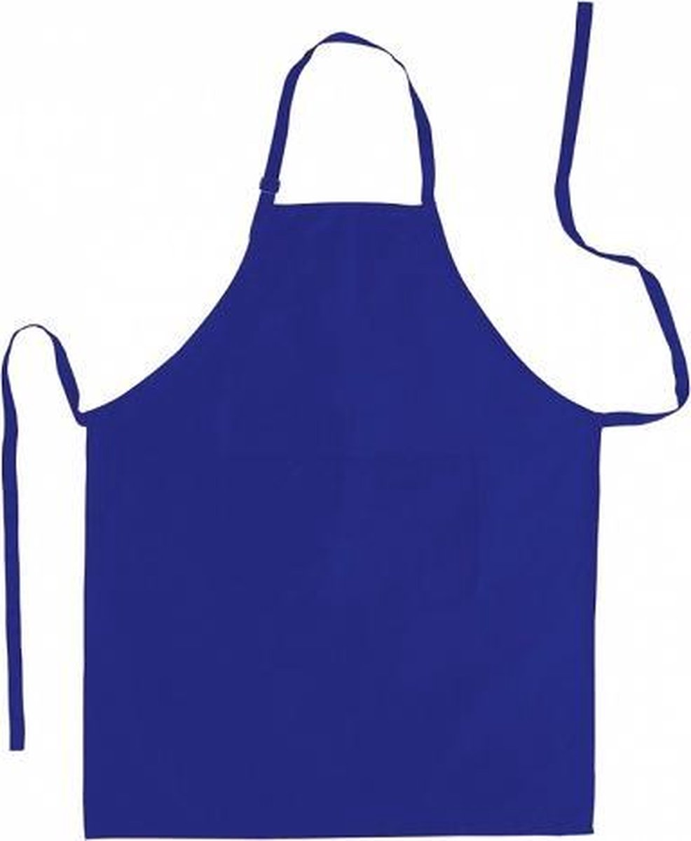 Norwood - Kwaliteits keukenschort - BBQ schort - Blauw - donker