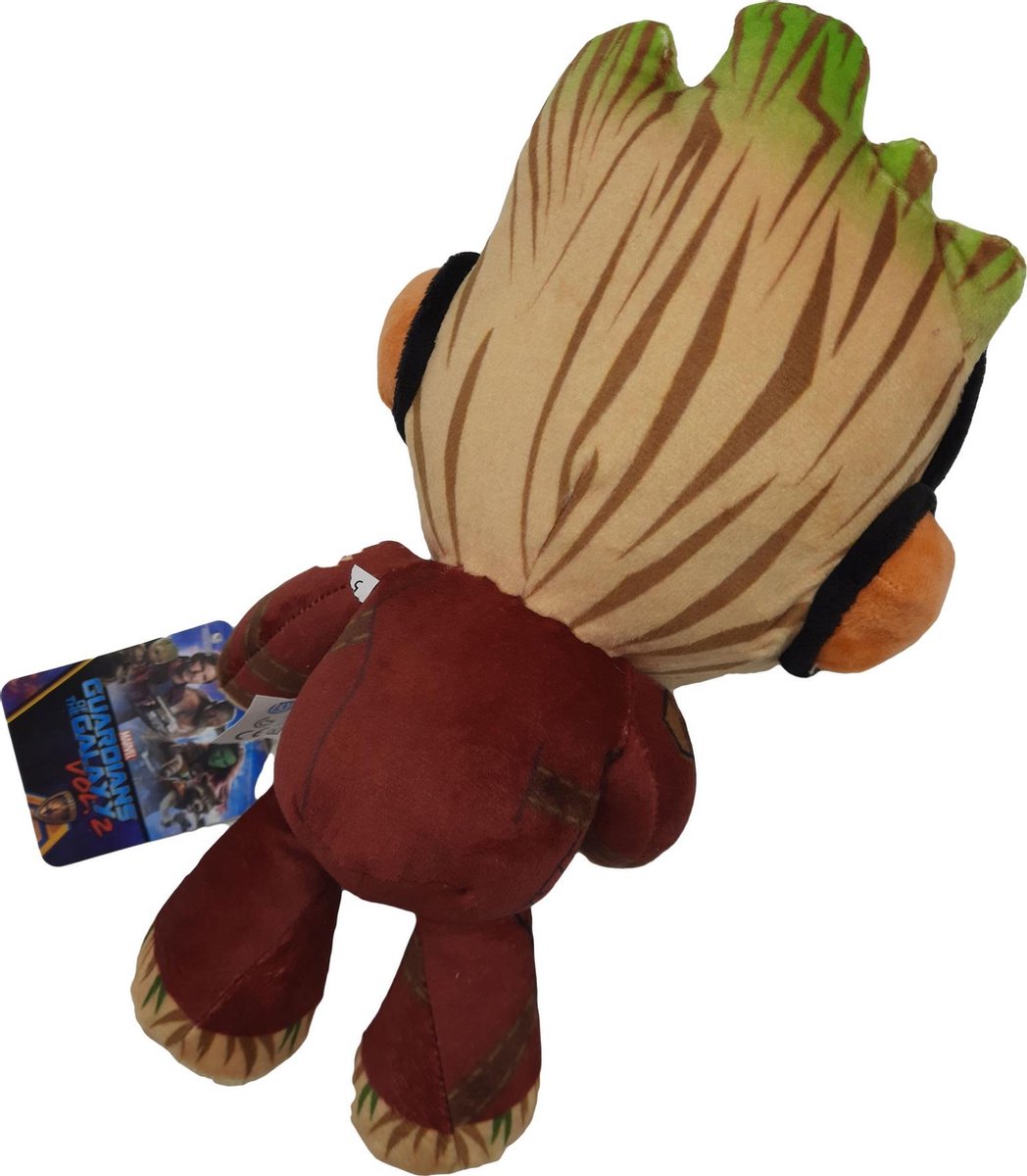 Marvel - Guardians of the Galaxy Vol.2 - Knuffel - Baby Groot Awesome Mix -  Pluche - 25 cm