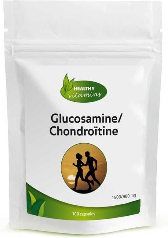 Pack De 3 Glucosamine 750mg + Chondroïtine 100mg - 300 Capsules Vita World - Neuf