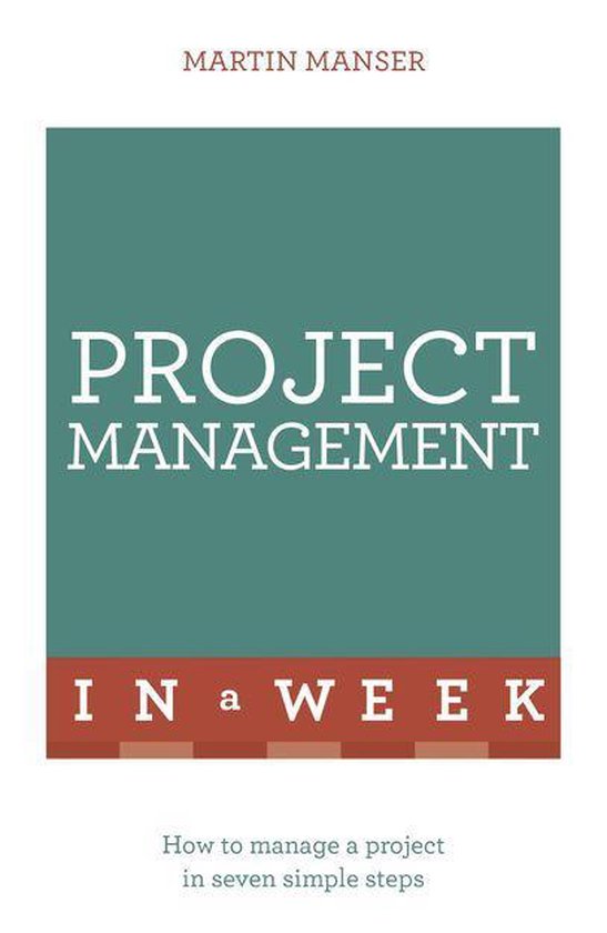 Project Management In A Week - cover