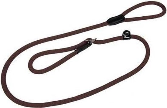 Ligne de récupération Hunter avec arrêt en style libre - Marron - 10 mm x 170 cm