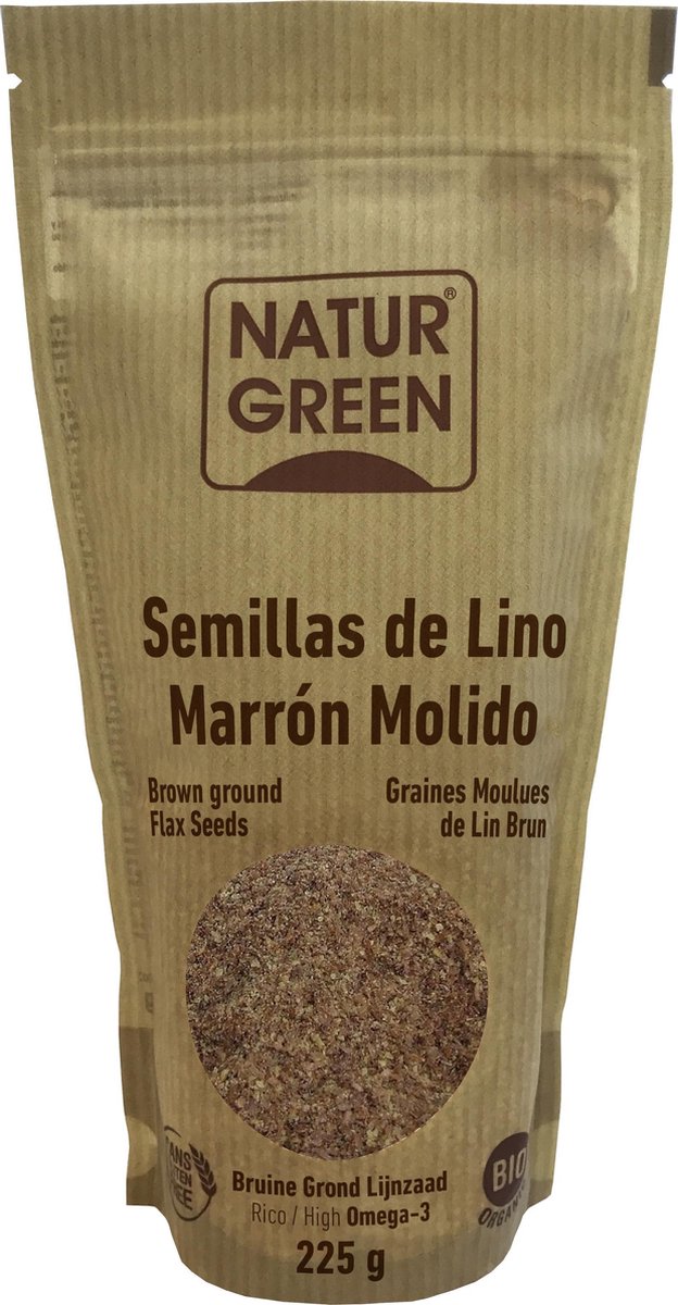 Naturgreen Lino Marron Molido Bio 225g