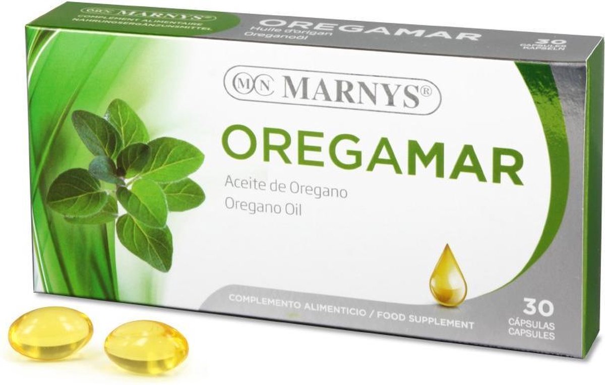 Marnys Aceite De Oregano Organic 30 Cap