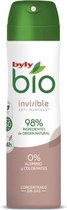 Byly Bio Natural 0% Invisible Desdorant Spray 75ml
