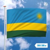 Vlag Rwanda 200x300cm