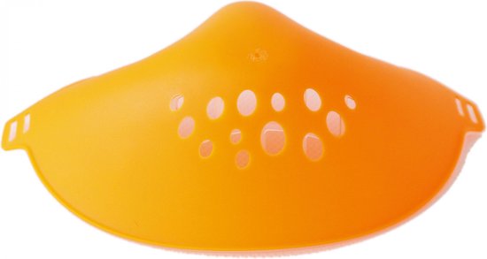Koziol Masque Visage Hi 16,5 X 11 Cm Thermoplastique Oranje