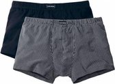 CECEBA Spirit 2-pack heren boxer - zwart gestreept - Maat 4XL