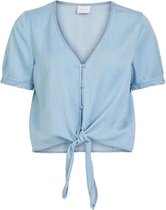 Vimira Bista S/s Shirt/su 14066655 Light Blue Denim