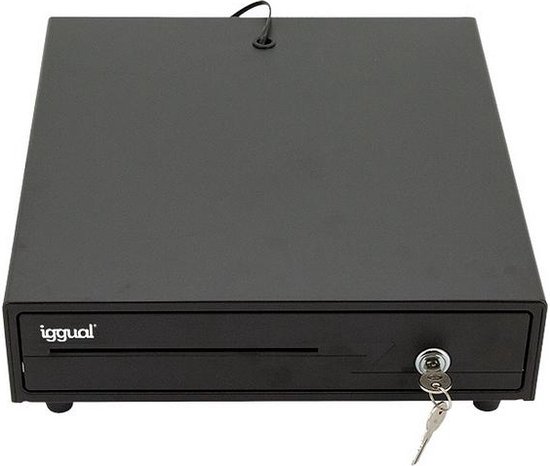 Iggual Gaveta De Moedas Iron-50 42 cm Preto | Techinn