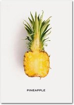 Fruit Poster Pineapple - 10x15cm Canvas - Multi-color