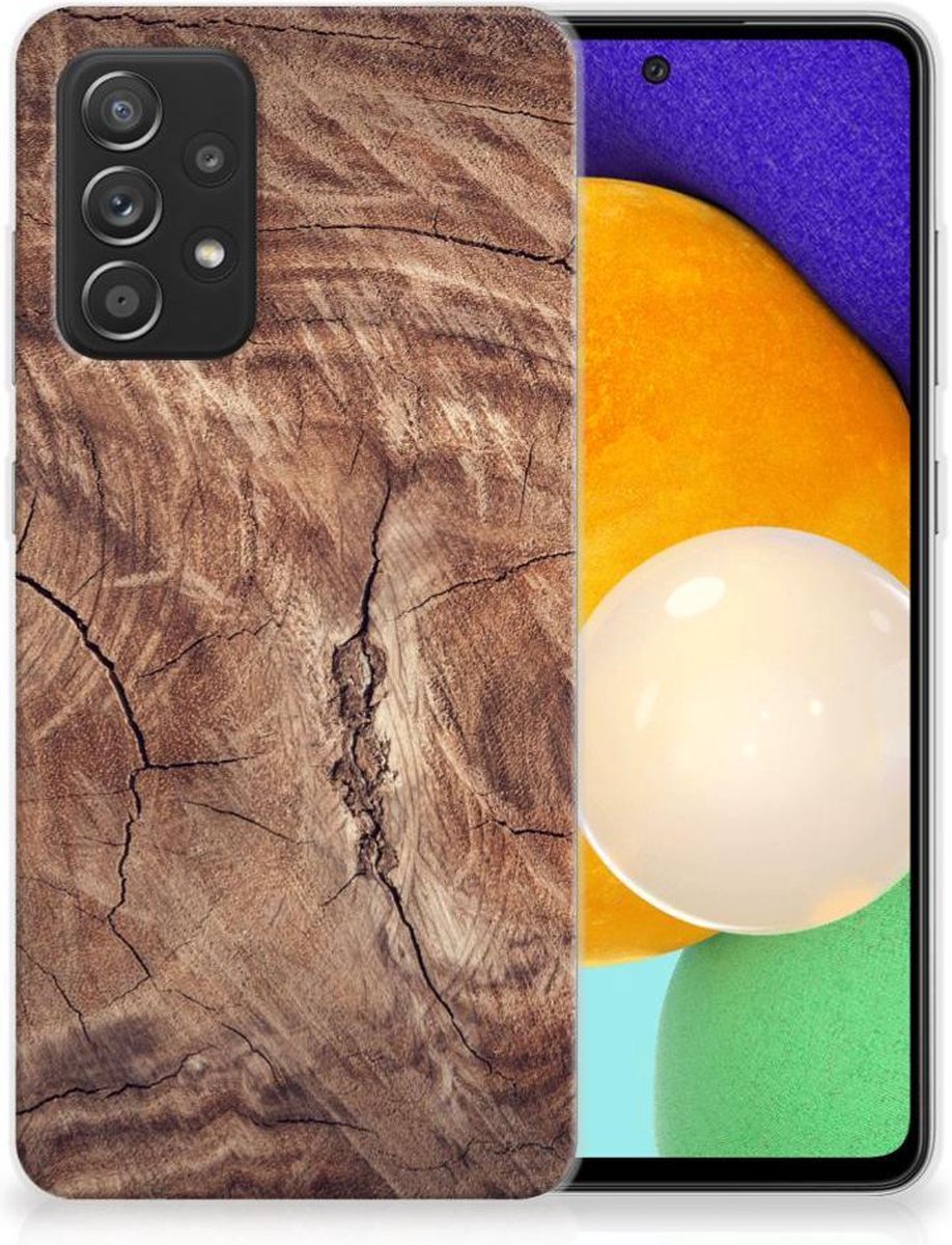 Samsung Galaxy A52 (5G/4G) Bumper Hoesje Tree Trunk