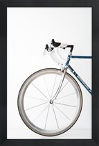 JUNIQE - Poster in houten lijst Ride my Bike -20x30 /Grijs & Wit