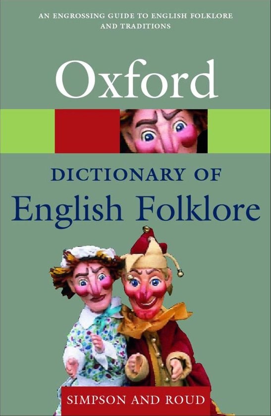 Oxford Quick Reference - A Dictionary of English Folklore - cover