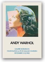 Andy Warhol Poster 2 - 40x50cm Canvas - Multi-color