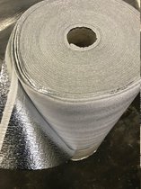 Ondervloer alufoam 4mm -30m2 rol (2x15m²)voor laminaat en parket