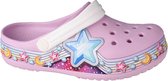 Crocs Fun Lab Star Band Clog 207075-6GD, Kinderen, Roze, slippers, maat: 22/23 EU