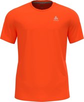 Odlo - T-Shirt S/S Crew Neck F-Dry - Thermoshirt - Dames - Oranje - XXL