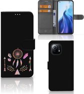 Smartphone Hoesje Xiaomi Mi 11 Book Style Case Boho Dreamcatcher