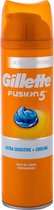 Gillette - Fusion 5 Ultra Sensitive + Cooling Shave Gel